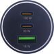 InLine InLine® USB car power adapter Power Delivery, 2x USB-C + QC USB-A, black, max. 100W