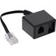InLine InLine® TAE adaptor cable RJ45 male to TAE-N & RJ11 female
