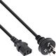 Kabel zasilający InLine InLine® Power cable, China plug to IEC, black, 5.0m