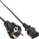 Kabel zasilający InLine 35pcs. Bulk-Pack InLine® Power Cable German 3 Pin IEC C13 H05VV-F 3x0.75mm² black 1.8m