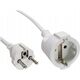 Kabel zasilający InLine InLine® Power Extension Cable Type F white 2m
