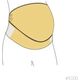 Pas ciążowy Carriwell CARRIWELL adjustable support belt White S/M 5100