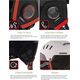 Kask narciarski Bluetooth 54-58cm Intercom/SOS biały