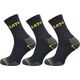 CAT Male socks CAT DYP393 black 41/45 3pr