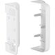 InLine InLine® Slatwall mounting bracket for wall bracket Panel, white, 2pcs. pair