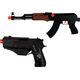 LeanToys Zestaw Policjanta S.W.A.T Pistolety Kask
