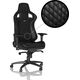 Fotel Noblechairs EPIC z prawdziwej skóry - czarny (GAGC-033)