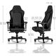 Fotel Noblechairs HERO - czarny/czarny (GAGC-113)