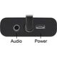 Adapter AV Delock DisplayPort - D-Sub (VGA) + Jack 3.5mm czarny (65439)