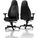 Fotel Noblechairs ICON z prawdziwej skóry - czarny (GAGC-090)