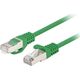 Lanberg PATCHCORD KAT.6 FTP 0.5M ZIELONY FLUKE PASSED LANBERG 10-PACK