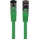 Lanberg Patchcord Lanberg S/FTP kat.8.1 2m LSZH CU fluke passed zielony