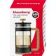 Klausberg ZAPARZACZ DO KAWY/HERBATY 0,60L FRENCH PRESS KLAUSBERG KB-7680