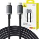 Kabel USB Baseus USB-C - USB-C 1.5 m Czarny (BSU4925)
