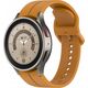 OEM Pasek silikonowy do SAMSUNG Watch 4 / 5 zółty (9)
