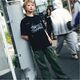 Skinarma T-Shirt Bolt L czarny/black