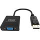 Adapter AV Vision VISION Professional installationstauglicher Adapter DisplayPort zu VGA - 30 JAHRE GARANTIE - Maximale Auflosung 1920 x 1080 - Keine Konvertierung von VGA zu DP - Hotplug - DP (M) zu VGA (F) - Gesamtlange 150 mm - Aussendurchmesser 5,5 mm