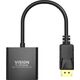 Adapter AV Vision VISION Professional installationstauglicher Adapter DisplayPort zu VGA - 30 JAHRE GARANTIE - Maximale Auflosung 1920 x 1080 - Keine Konvertierung von VGA zu DP - Hotplug - DP (M) zu VGA (F) - Gesamtlange 150 mm - Aussendurchmesser 5,5 mm