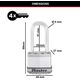MasterLock Master Lock Padlock Excell Security Level 8    M1EURTRILHCC
