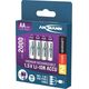 Ansmann ANSMANN 1312-0036 Li-Ion rechargeable batteries Mignon AA type 2000 (min. 1800 mAh) 4-pack box