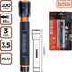 Latarka Black+Decker LATARKA TAKTYCZNA ALUMINIOWA 3,5W 200LUMENÓW BLACK + DECKER