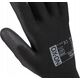 OX-ON handske Black Flex - Finger Coated, str. 9