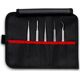 Knipex KNIPEX Precision Tweezers Set 5 pieces
