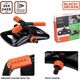 Aptel Zraszacz obrotowy 3 ramienny ogrodowy 15 dysz black  decker