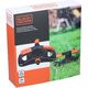 Aptel Zraszacz obrotowy 3 ramienny ogrodowy 15 dysz black  decker