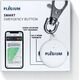 Plegium Smart Emergency Button Wearable – smart personal alarm, white
