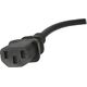 Kabel zasilający StarTech StarTech PXT101UK kabel zasilające Czarny 1,8 m BS 1363 C13 panel