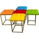 Triton Puf-transformator 5w1 - 5 taboretów w 1 pufie multicolor