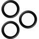 PanzerGlass PanzerGlass Hoops Black Lens Protector iPhone '24 6.1"  6.7"