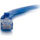 C2G Kabel / 2 m Mlded/Btd Blue CAT5E PVC UTP PAT