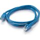 C2G Kabel / 2 m Mlded/Btd Blue CAT5E PVC UTP PAT