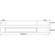 DPM Lampa szynowa LED liniowa, 20 W, 2020 lm, 4000 K, czarna, X-LINE