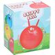 Eddy Toys PIŁKA DO SKAKANIA Z ROGAMI 45CM - CZERWONY