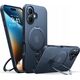 Torras Etui Torras Ostand Spin dla iPhone 16 Plus (Czarne)
