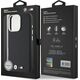 BMW BMW BMHMP16L23PMWK iPhone 16 Pro 6.3" czarny/black hardcase M Smooth Full Wrapped Metal MagSafe