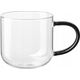 Asa Selection Mug Asa Selection Coppa Glass Black, 400 ml