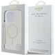 Guess Guess GUHMP16LHFGERET iPhone 16 Pro 6.3" przeźroczysty/transparent hardcase IML Glitter Circle MagSafe