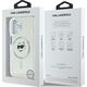 Karl Lagerfeld Karl Lagerfeld KLHMP16SHLSCHH iPhone 16 6.1" biały/white hardcase IML Metal Choupette Head MagSafe