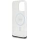 Karl Lagerfeld Karl Lagerfeld KLHMP16LHLSKIH iPhone 16 Pro 6.3" biały/white hardcase IML Metal Karl Head MagSafe