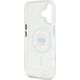 Karl Lagerfeld Karl Lagerfeld KLHMP16SHLSKIH iPhone 16 6.1" biały/white hardcase IML Metal Karl Head MagSafe