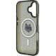 Karl Lagerfeld Karl Lagerfeld KLHMP16MHLSCHK iPhone 16 Plus 6.7" czarny/black hardcase IML Metal Choupette Head MagSafe