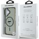 Karl Lagerfeld Karl Lagerfeld KLHMP16MHLSCHK iPhone 16 Plus 6.7" czarny/black hardcase IML Metal Choupette Head MagSafe