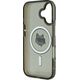 Karl Lagerfeld Karl Lagerfeld KLHMP16SHLSCHK iPhone 16 6.1" czarny/black hardcase IML Metal Choupette Head MagSafe