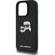 Karl Lagerfeld Karl Lagerfeld KLHCP16LPGKLKCPK iPhone 16 Pro 6.3" czarny/black hardcase Monogram Karl&Chaoupette Head Pin