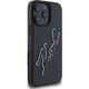 Karl Lagerfeld Karl Lagerfeld KLHCP16L3DRKSDLK iPhone 16 Pro 6.3" czarny/black hardcase 3D Rubber Bicolor Signature