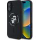 Karl Lagerfeld Karl Lagerfeld KLHMP16MSCMKCRHK iPhone 16 Plus 6.7" czarny/black hardcase Silicone Karl&Choupette Ring MagSafe
